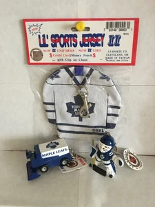 J.F. Sport NHL Hockey Toronto Maple Leafs Zamboni Schlüsselanhänger, Trikot & Goalie. - Bild 1 von 2
