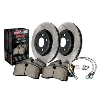 StopTech Disc Brake Pad and Rotor Kit Rear for 2015 Subaru WRX STI - Image 1 of 3