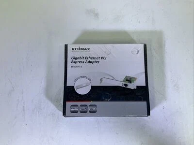 Edimax EN-9260TX-E Gigabit Port PCI Express Network Adapter CARD - NG Q6C - Image 1 of 4