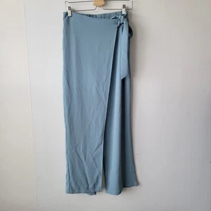 halara womens High Waisted Tie Side Invisible Zipper Wide Leg Work Pants size M - Picture 1 of 6