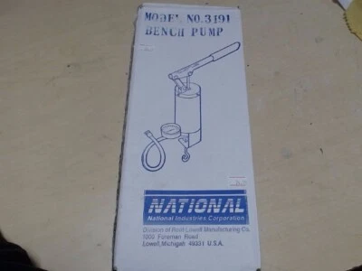 BOMBA DE BANCADA NATIONAL INDUSTRIES CORPORATION (FC3004243) - Imagem 1 de 4