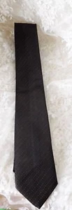 Tootal Men's Neck Tie Brown Dotted Polyester Made in Britain - Picture 1 of 5