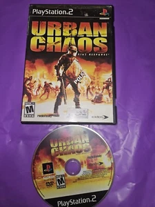 Urban Chaos: Riot Response - Sony PlayStation 2 PS2 2006 Tested No Manual - Picture 1 of 5