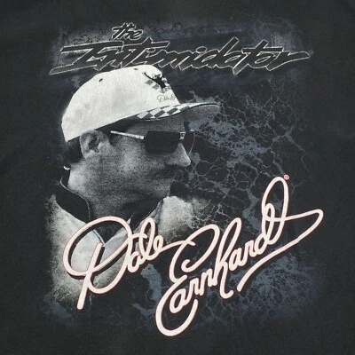 Nascar Dale Earnhardt 衬衫男式 2XL 黑色短袖 The Intimidator — 第 1/4 张图片