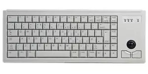 CHERRY AMERICAS - G84 4400LUBGB 0 - Compact Verkabelt Trackball Tastatur,Grau - Bild 1 von 2