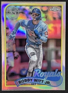 BOBBY WITT Jr 2024 TOPPS CHROME UPDATE 35TH ANNIVERSARY REFRACTOR 89CU-11 Royals - Picture 1 of 2