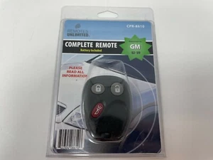 Remotes Unlimited GM 02-09 Keyfob Remote CPR-8610 Battery Included - Picture 1 of 2