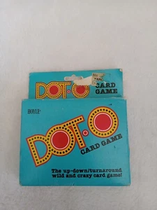 New Vintage Complete Hoyle 1983 Dot O Card Game - Picture 1 of 9