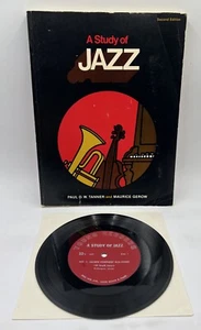 A Study of Jazz~Paul O.W. Tanner & Maurice Gerow, Second Edition, With 7” Record - Picture 1 of 24