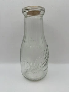 Vintage Qualität Blaues Band Milchflasche mit Papierverschluss  - Bild 1 von 10