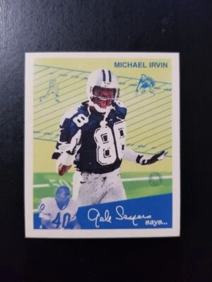 MICHAEL IRVIN 1997 FLEER GOUDEY FOOTBALL CARD #88 DALLAS COWBOYS - Image 1 of 2