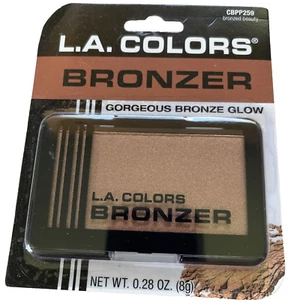 LA COLORS Bronzer Bronzed Beauty CBPP259 Shimmer Womans Cosmetic Accessories - Picture 1 of 5
