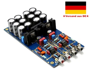 Nobsound Germany DUAL OP AMP MM RIAA Turntable HiFi Phono Preamp Vorverstärker - Bild 1 von 12