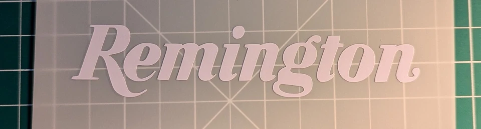 REMINGTON DECAL 6"-9" MULTIPLE COLORS AND SIZES RED BLACK WHITE... MORE - Image 1 of 1