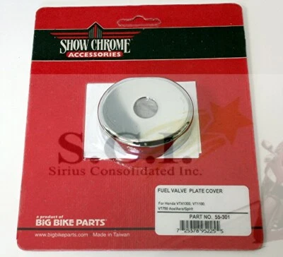 HONDA VT750 VT 750 SHADOW ACE AERO SPIRIT VT1100 VTX1300 PETCOCK COVER - Image 1 of 4