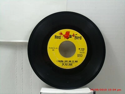 THE JELLY BEANS -(45)- I WANNA LOVE HIM SO BAD / SO LONG - RED BIRD 10-003- 1964 - Image 1 of 2