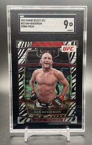 2022 Select UFC Dan Henderson zebra 🦓 SGC 9