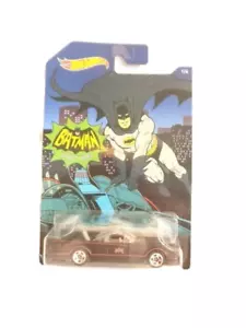New Hot Wheels Batman Classic Tv Series Batmobile Die Cast Car MOMC 2014 - Picture 1 of 2