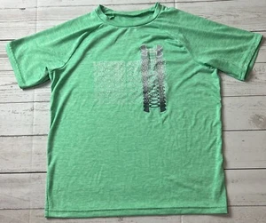 Under Armour Jóvenes Niños Grande Verde Equipo de Calor Suelto Camiseta - Imagen 1 de 5
