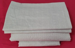 Juego de 4 sábanas y fundas gemelas Ralph Lauren etiqueta negra algodón blanco gris EXCELENTE - Imagen 1 de 11