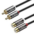 2 Rca Extension Cable Rca Cable Gold Plated Copper Shell Heavy Duty 2 Rca Male T