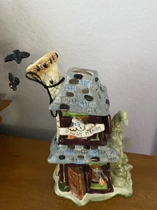 Blue Sky Clayworks HALLOWEEN "HOWLIN MANSION" T-Lite Candle House NWT - Picture 1 of 9