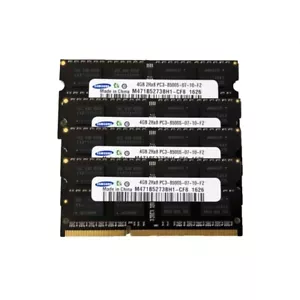Samsung 4x4GB 2RX8 DDR3 1066MHz PC3-8500S 204PIN SO-DIMM Laptop RAM Memory - Picture 1 of 1