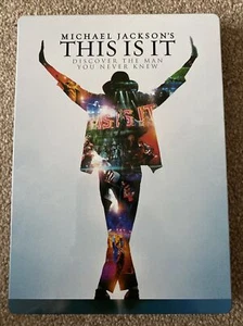 Michael Jackson's This Is It Limited Edition DVD Steelbook Case - Picture 1 of 2