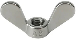 DIN 315 Flügelmuttern Edelstahl A2 V2A Flügel Mutter M4 M5 M6 M8 M10 M12 M16 - Bild 1 von 5