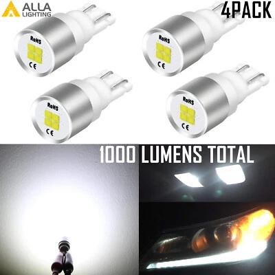 Alla Lighting Bright White LED Instrument Cluster 168 Bulb, Set of 4 ,for Ford - Image 1 of 4