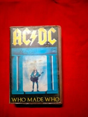 AC/DC Who Made Who RARE orig Cassette tape INDIA indian Clamshell - Image 1 of 4
