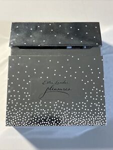 Estee Lauder Pleasures Perfume Pencil Collection Limited edition Silver Box Set