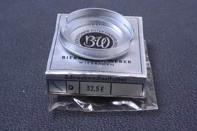 ✅ ADAPTADOR FILTRO B&W SCHNEIDER GENUINO ANILLO ESCALONADO 32,5MM A 39,5MM 101-3 Foto 1 de 2