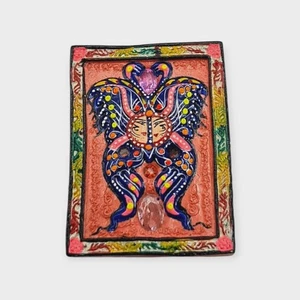 Thai Amulet King Butterfly Thepjamlang with 9 Tails Fox Lady Kruba Krissana - Picture 1 of 6