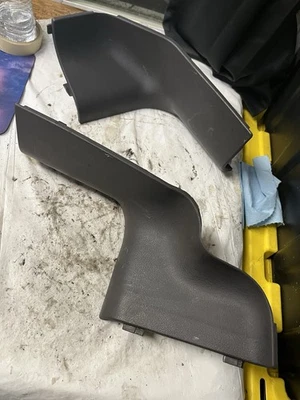 1990-1993 Eagle Talon interior taillight plastic inspection cover pair gray U4 - Image 1 of 4