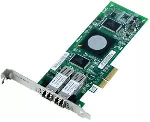 Controller Dell 0DF976 QLE2462 FC 4Gb Dual Port Pcie x4 - Picture 1 of 2