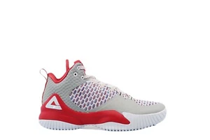 [DA073421] Herren Peak Street Ball Master LW Grau Rot Basketball Sneaker - Bild 1 von 1