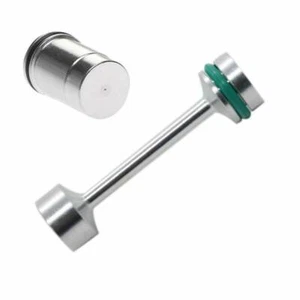 LS Billet Aluminum Oil Diverter Barbell and Metal Bypass LS1 LS2 LS3 4.8L - Picture 1 of 8