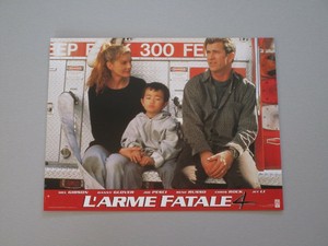 RUSSIAN KIDNEY MEL GIBSON ""FATAL WEAPON 4" (LETHAL WEAPON 4) LOBBY CARD LB8