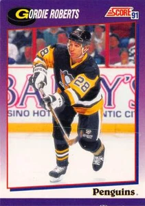 1991-92 Score American #439 Gordie Roberts - Picture 1 of 2