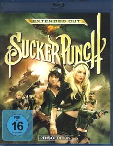 SUCKER PUNCH - Action der Superlative - EXTENDED CUT - 2 Disc Blu Ray -neuwertig