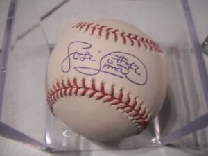 Jose Lima Autographed ML Selig Ball Astros Tigers Royals Mets Dodgers