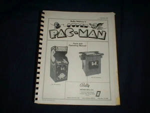 SUPER PAC MAN w/SCHEMATICS-Bally Midway ORIG. Manual-L@@K! - Picture 1 of 1