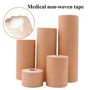 2Roll Self Adhesive Medical Non-woven Tape Breathable Wound Dressing Fixing Tape - Picture 1 of 15