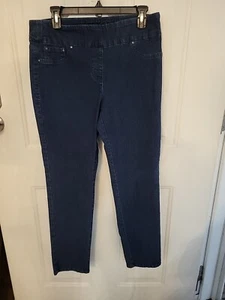 Rubinrote Pull-On-Jeans Größe 8 - Bild 1 von 7