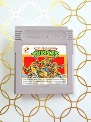 Teenage Mutant Ninja Turtles (Nintendo Game Boy) Authentic Japan Import- TESTED  - Image 1 of 4
