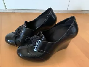 Melissa Gummi rubber Latex High Heels Pumps Halbschuhe zum binden 38 Geruch - Bild 1 von 7