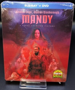 NEW Mandy Blu-Ray + DVD Steelbook (Region A) - Picture 1 of 6
