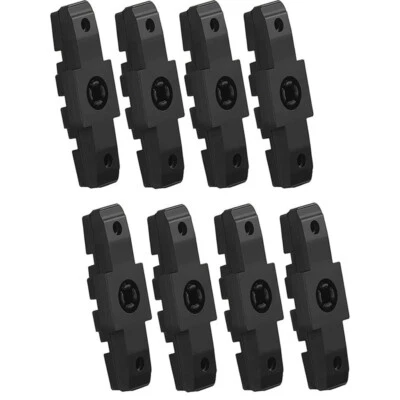 MARKENLOS Fahrrad Bremsbeläge Bremsschuhe Pass für Magura HS 33 22 11 schwarz 4 Paar DE