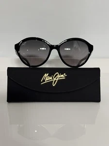 Gafas de sol polarizadas Maui Jim Mariana MJ-828-02K de acetato negro para mujer degradadas - Imagen 1 de 8